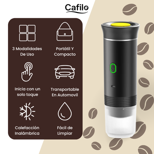 ⛰️ Cafilo Nomad PRO™ Cafetera Portatil 3 en 1