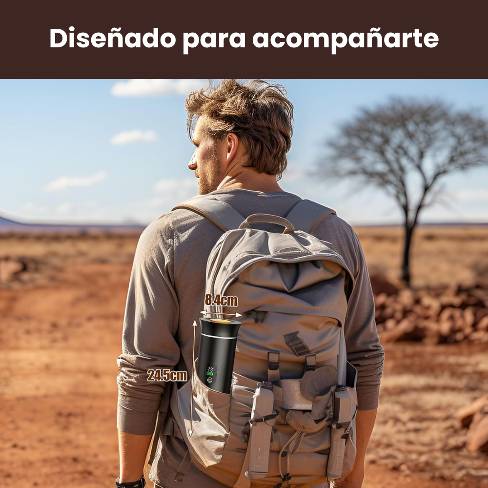 ⛰️ Cafilo Nomad 2.0™ Cafetera Portatil 3 en 1