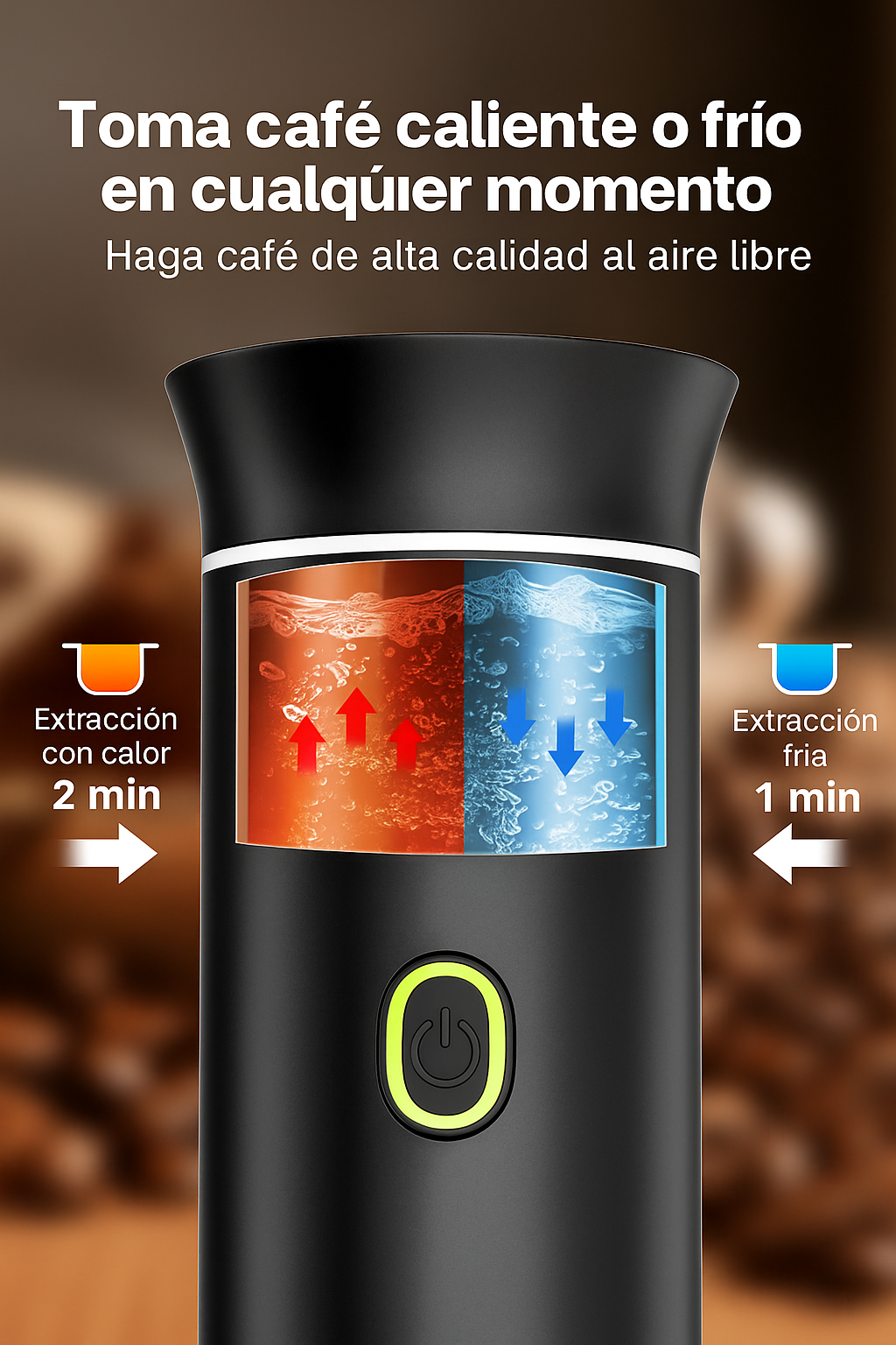 ⛰️ Cafilo Nomad PRO™ Cafetera Portatil 3 en 1